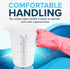16oz (2 Cup) Measuring Pitcher, Plastic Multipurpose for Oil, Chemicals, Pool & Lawn - Ounce and Milliliter Increments