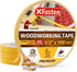 XFasten Double Sided Woodworking Tape 1/2" x 36 Yards (4-Pack) - Removable & Residue Free Woodworker Tape