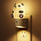 L LOHAS LED Night Light for Kids, 3D Panda Night Light Plug