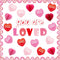TaoBary Valentine's Day Bulletin Board Set 85 Pcs 3D Heart Honeycomb Owl Love Truck Cutouts