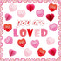 TaoBary Valentine's Day Bulletin Board Set 85 Pcs 3D Heart Honeycomb Owl Love Truck Cutouts