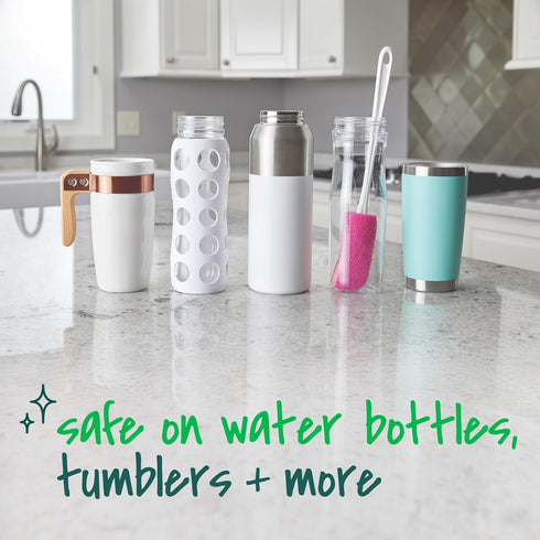 Scotch-Brite Safe Water Bottle Scrubber - Ideal for All Bottle Types