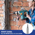 WORKPRO 17-Piece SDS-Plus Rotary Hammer Drill Bits and Chisel Set for Concrete and Stone