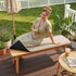 KUYYFDS 59x16in Bench Cushions, Soft Corduroy Bench Cushion with Non-Slip Bottom and Ties, Thick Plush Seat Cushion
