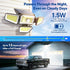 3000LM IP65 3 16-26FT 6.5-10FT (2 Pack) Solar Lights Outdoor, Solar Powered Motion Sensor Light, Waterproof Security