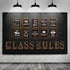 Clabby 20 Pcs Classroom Bulletin Board Posters Class Rules Motivational Quote Wall Poster Set Rustic Decoration