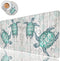 Large Gaming Mouse Pad, XL Ergonomic Extended Desk Pad, Sea Turtle Creative Watercolor, 31.5'' X 11.8''