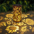 Sunflower Solar Lanterns Outdoor Waterproof Hanging Lights, Sunflower Gifts for Women Mom