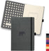 Dingbats - Wildlife Solid Medium Notebook, Grey Elephant, A5, Hardcover Notebook, PU Leather, Perforated Cream 100gsm