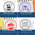 Hybrid Outline Crayons Customized Teacher Library Seal - Teacher Gift Stamp for Personalized Book Stamping
