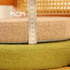 FANGMING 13 Inch 13 Inch) Round Seat Cushion with Ties Non Slip Memory Foam Seat Cushions Bar Stool Cushion Removable