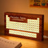 Ammonite Wooden Periodic Table Desk Lamp, USB Powered Element Block LED Warm