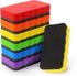 Tamaki 6 Pack Magnetic Whiteboard Eraser, Dry Erasers for Kids Classroom, 6 Colors, Wavy, 4.2 x 2.2 x 0.8 Inch