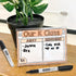 Fine Tip Dry Erase Markers, 76 Pack Black Low Odor Whiteboard Markers for Classroom and Office Use