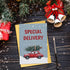 Oamiolek Funny Christmas Pregnancy Announcement Card, Humor Pregnancy Reveal Card for Grandma Grandpa Friends, Special