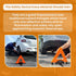 Emergency Warning Triangle by Lumen Wand Store for Road Side Safety, Vehicle Breakdown, Hazard Marking