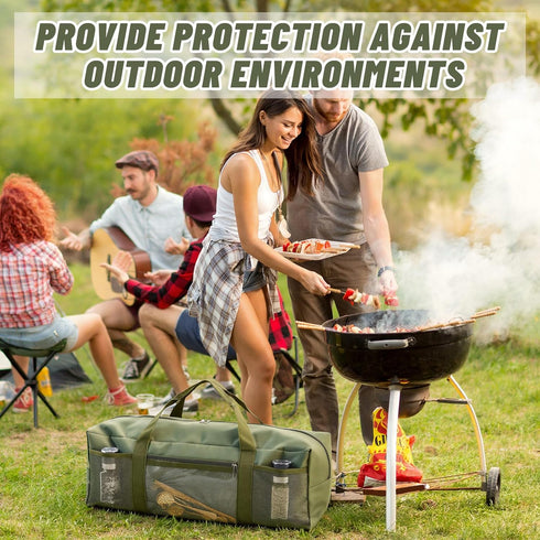 24" 24" 8" 8", Grill Tool Storage Bag, Heavy Duty Waterproof BBQ Tools Bag, x x Large Grill Utensil Storage Caddy