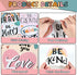 Today is A Great Day Bulletin Board Set Boho Rainbow Inspiration Decor for Teachers with Positive Affirmations
