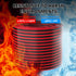 12 100FT, 2 12 12V/24V NAOEVO Gauge Wire Conductors Electrical Wire Red Black Cable, Flexible/Low Voltage/PVC AWG
