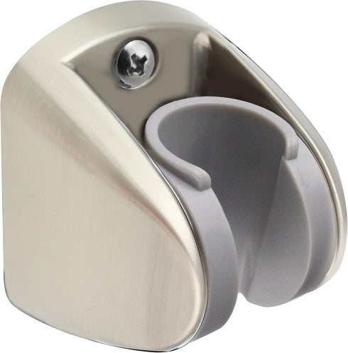 YOO.MEE On Wall Mount Shower Bracket for Handheld Shower Head, Height Adjustable, Brushed Nickel