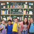 Set Bookshelf Bulletin Board Composition Notebook Classroom Decorations Reading Library Bulletin Board Composition