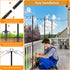 2 Pack Poles,10 (10FT 2 Pack) Mutovlin String Light Ft Light Poles for Outside String Lights,Outdoor Lights Pole