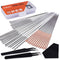 SIQUK 33 Pcs 3D Printer Nozzle Cleaning Tools Kit - 30 Pcs Cleaning Needles, 2 Pcs Tweezers, 1 Pc Cleaning Cloth