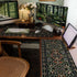 iCasso Desk Mat for Keyboard and Mouse, Large Mouse Pad, Desk Pad Mat, Anti-Slip Big Mousepad with Stitched Edges
