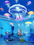 Eigther 21 Sets 360 Projector Night Light for Kids + of Films, Night Light Projector for Bedroom, Ceiling, Kids Star