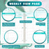 Student Planner 2025-2026 - School Planners with Stickers, July 2025- June 2026, 8.5" x 11" Academic Planner