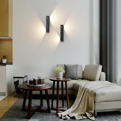 -2 Pack Motion Sensor Wall Light with Remote Control, Rechargeable Magnetic Wall Light, Wireless Motion Sensor Light