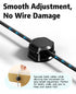 Cuworlis 8 Pack Magnetic Cable Clips Cord Organizer-Adhesive Wire Holder, Under Desk Cord Holder Keeper for Home Office