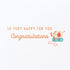 Papyrus Baby Congratulations Card (So Very Happy For You)