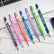 PASISIBICK 12 Pieces Funny Sarcastic Ballpoint Pens - Office Snarky Touch Screen Stylus Pen, Black Ink (12 Color,