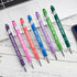 PASISIBICK 12 Pieces Funny Sarcastic Ballpoint Pens - Office Snarky Touch Screen Stylus Pen, Black Ink (12 Color,