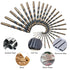 29Pcs Cobalt Drill Bit Set, 135 Degree Tip High Speed Steel, Black and Gold Finish, Metal Indexed Storage Case