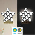 Burbuja 0.2W Turtle Silhouette LED Night Light Plug into Wall Star-Shaped Nightlight Dusk to Dawn Auto Sensor