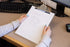 Plastic Transparent Clipboards Set of 6, Strong 12.5 x 9 Inch Clipboards Holds 100 Sheets, School Supplies