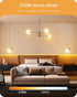EDISHINE 4 Pack G25 LED Globe Light Bulbs CRI90+, 5W Equivalent 25W, 2700K Warm White 450LM, Vanity Light Bulbs