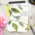 Big Congratulations Greeting Card by The Best Card Company - Beautiful Stationery Congrats - Scripture Birds J7108ICGG