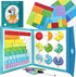 TDBFD Magnetic Fraction Educational Puzzle Fraction Tiles and Circles, Equip Magnetic Score Disk