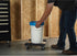 16in.L 16in.W, 1000-Lb. Ironton Carpeted Hardwood Carpeted Mover's Dolly, x Capacity