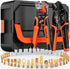 SOMELINE Spade Connector Crimping Tool Kit 2414 AWG, 40 Types 2.8/4.8/6.3/7.8 mm