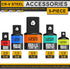 Aiourx 5-Piece Set, 1/4", 3/8", 1/2" Impact Socket Adapter Socket Converter&Reducer, Cr-V Steel, Impact Driver & Wrench