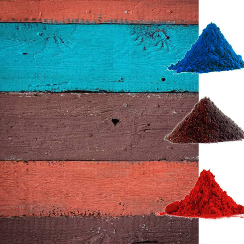Brown Iron Oxide Mineral Pigment for Artistic Painting, 100g/Bag, Concrete, Clay, Lime, Plaster