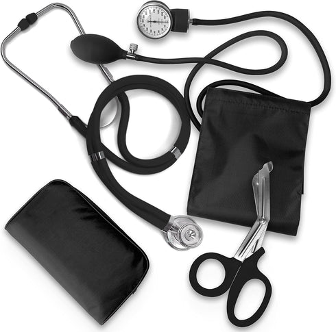ASA TECHMED Nurse EMT Starter Pack Stethoscope, Blood Pressure Monitor and Trauma