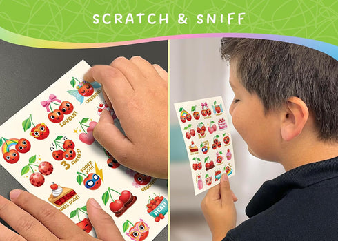 Pack (TCR10338) Teacher Created Resources Sweet Scents Smelly Stickers Variety