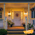 100 33ft IP65 8 JMEXSUSS LED Solar Rope Lights Outdoor Waterproof, Waterproof Solar Trampoline Lights, Modes Solar