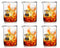 EISCO 6PK Beakers - 600mL Low Form with Spout, White Graduations, Borosilicate 3.3 Glass