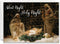 JBH Creations Religious Nativity Christmas Card with Scripture - Pack of 24